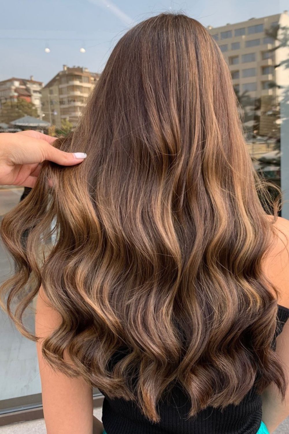 Crisp Caramel Hair Dye Design Concept Crisp Caramel Hair Dye Design Concept